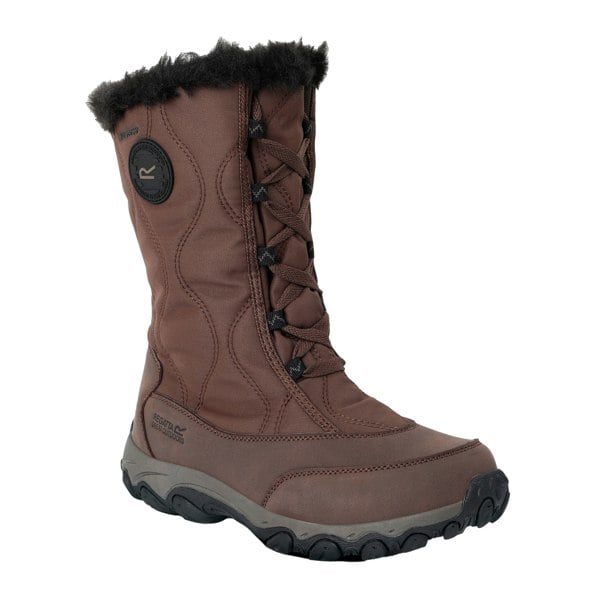 Regatta Womens Kirkwood Walking Boots - Chestnut Brown/Black