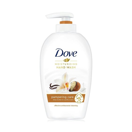 Dove Moisturising Hand Wash Pampering Care with Shea Butter & Vanilla 250ml,24Pk