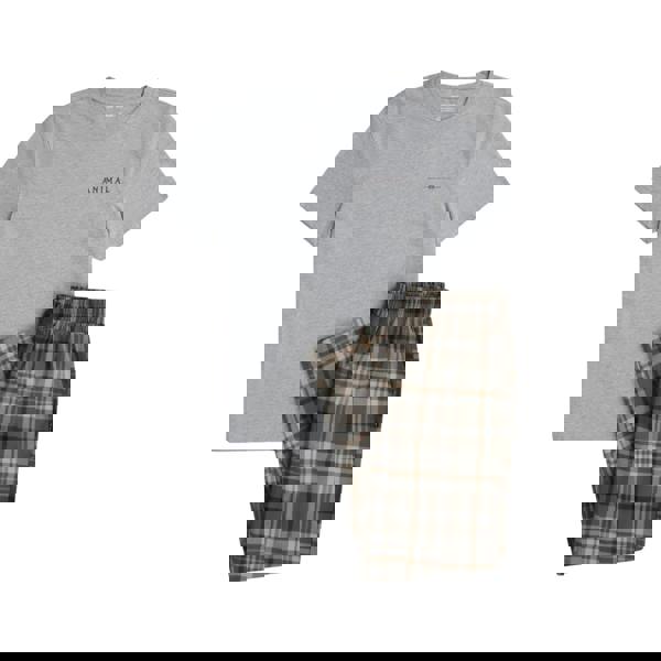 Animal Mens Driftoff Pyjama Set - Grey - 