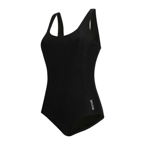 Regatta Womens/Ladies Active One Piece Swimsuit - Black - 