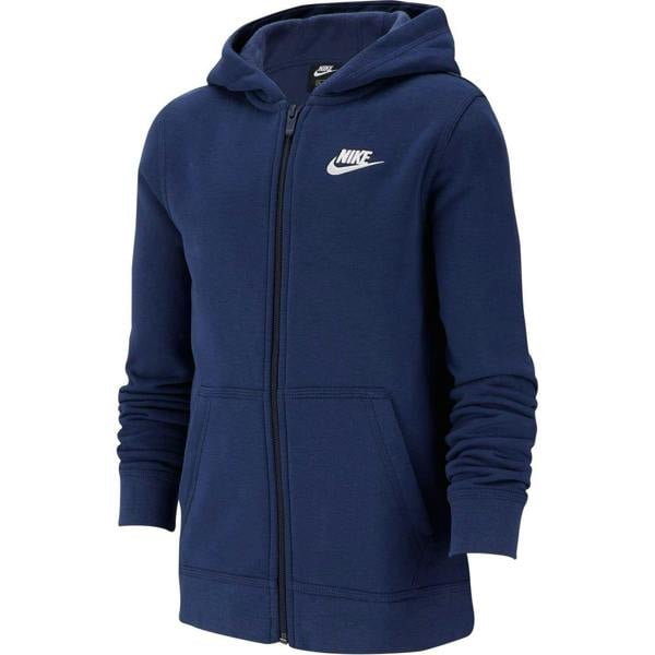 Nike Childrens/Kids Full Zip Hoodie - Navy - 