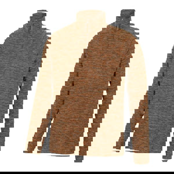 Mountain Warehouse Mens Snowdon II Fleece Top - Burnt Orange - 