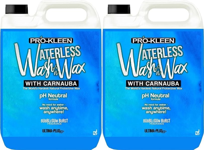 Ultima Plus XP Pro-Kleen 10 Litres Bubblegum Burst Car Cleaner Waterless Wash & Wax with Carnauba Wax