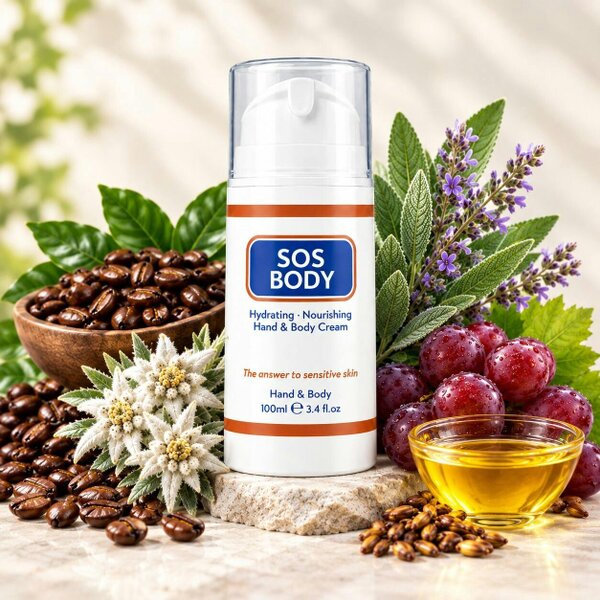 SOS Serum Skincare SOS Body - Hand & Body Cream 100ml - 100ml