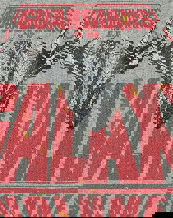 Marvel Mens Grey Logo Short Sleeved T-Shirt