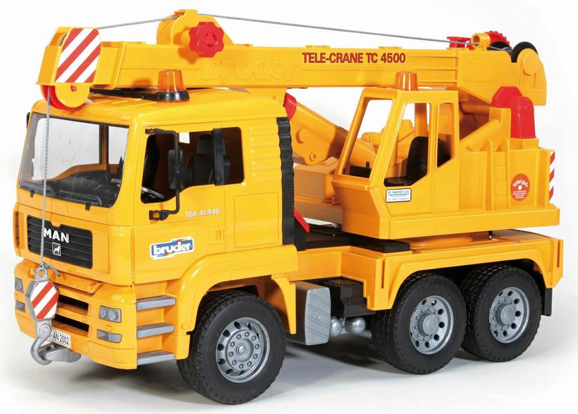 Bruder MAN TGA Crane truck Detailed Vehicle & Playset Model