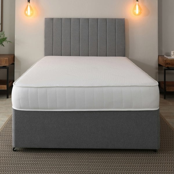 Starlight Beds Sleep Warmer Premium Tufted Mattress - 20cm Deep, Dual Comfort Fillings