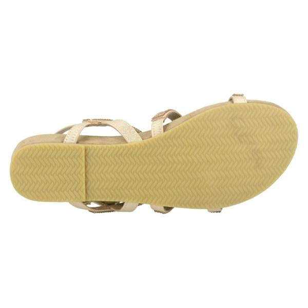 Leather Collection Ladies Leather Collection Diamante Slingback Sandals