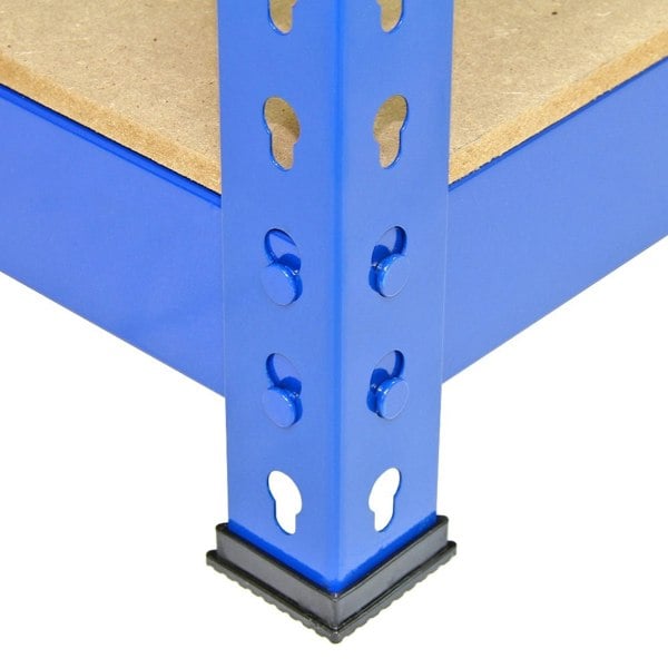 Monster Racking 3 x Q-Rax Blue 120 x 50 x 180cm & 2 x Racking Blue 90 x 50 x 180cm
