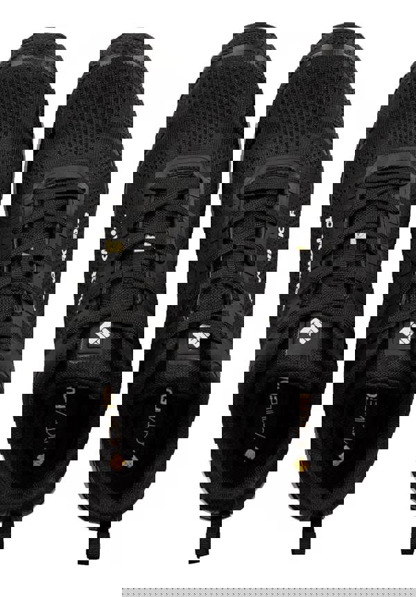 TOWORKFOR Super Set Mens/Womens Composite S1P Safety Trainers, black athletic safety shoes with durable design and protective features.