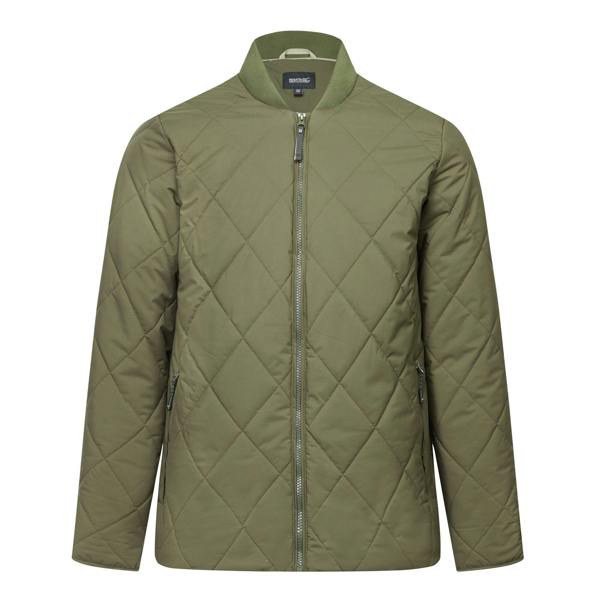 Regatta Mens Harvin Quilted Jacket - Dark Khaki