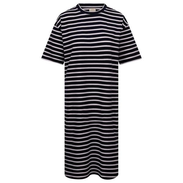 Trespass Womens/Ladies Elayna T-Shirt Dress - Navy/White - 