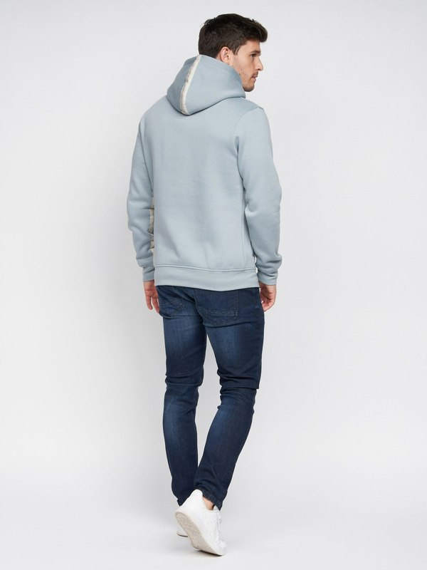 Duck and Cover Gathport Hoodie - Light Blue