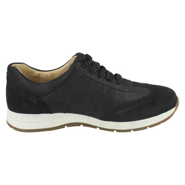DB Shoes Ladies Easy B Wide Fitting Casual Shoes Crystal