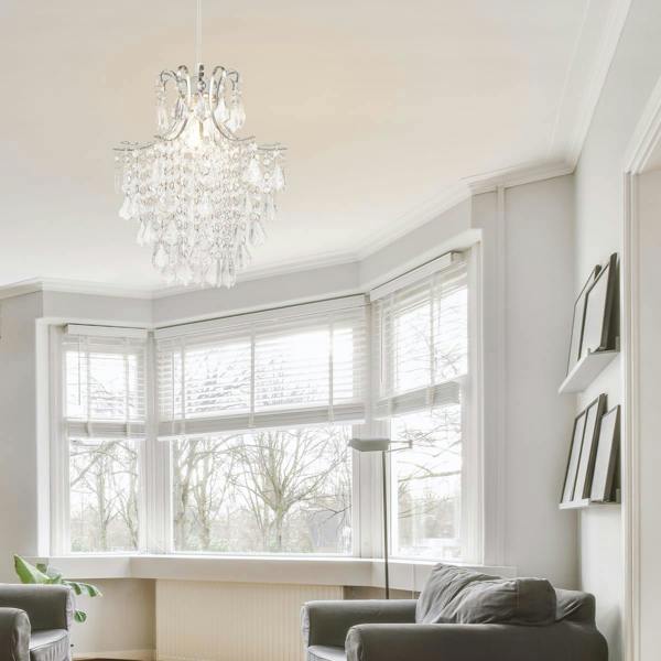 COSYLYTE Jasmine Easyfit Classic Beaded Lamp Shade