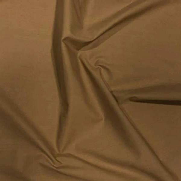 Minerva Core Range Premium Polycotton Dressmaking Fabric per metre, 112.5cm / 44" Wide - Camel
