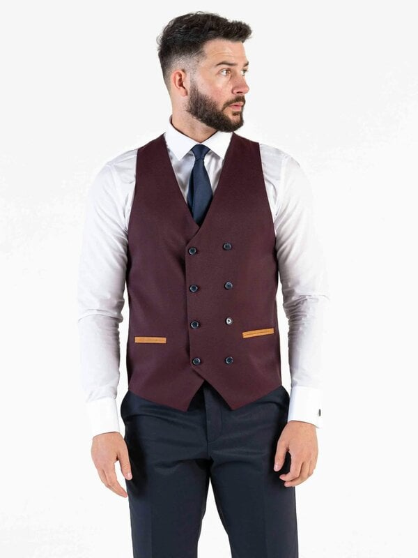 V2 Classic Angelo - Combi Beige Checks Three Piece Suit