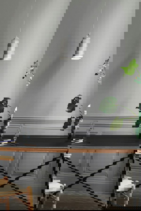 Nordlux Angle E27 | Pendant | White/telegrey