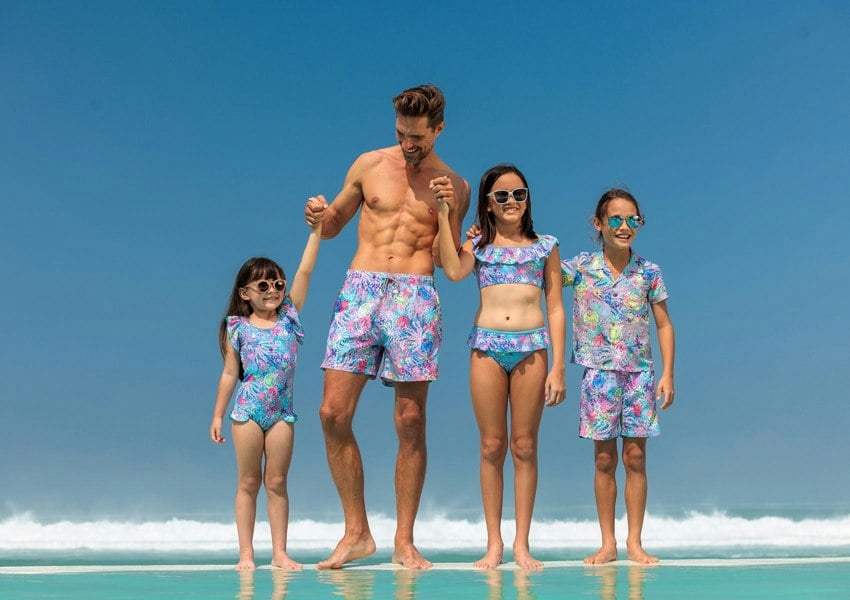 BOARDIES Coral Older Girls Bikini Set