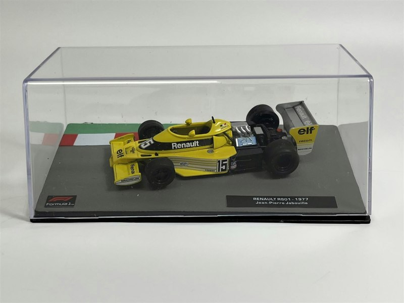 F1 Collection Jean Pierre Jabouille Renault RS01 1977 1:43 Scale