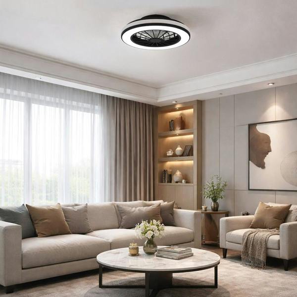 Milagro Blast 24W LED + 15W fan lamp with Remote Control