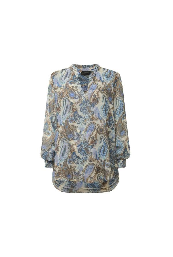 James Lakeland Paisley Print Blouse