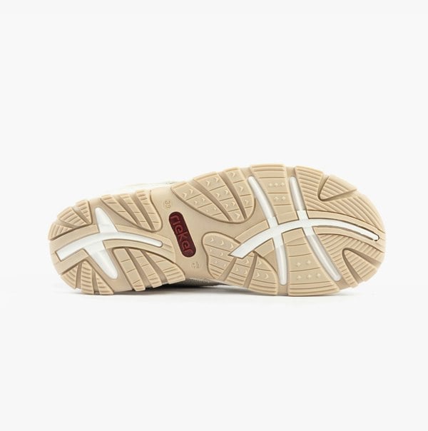 Rieker 68895-64 Womens Sandals - Beige