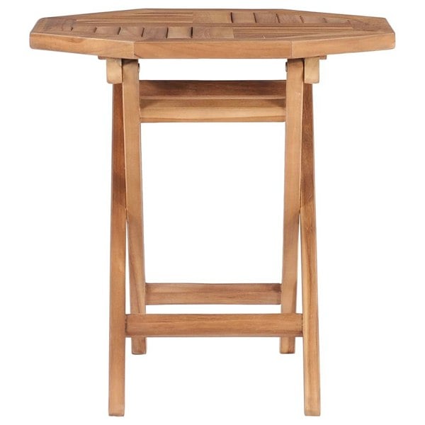 Berkfield Folding Garden Table 45x45x45 cm Solid Teak Wood