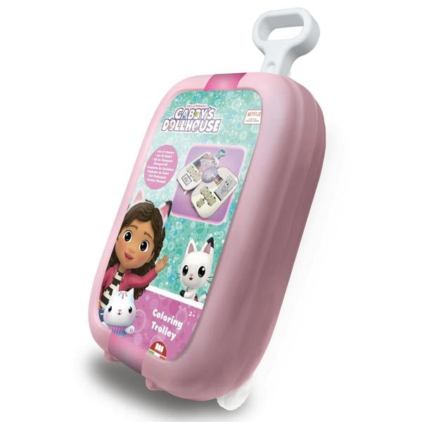 Gabby’s Dollhouse Trolley by Multiprint – Kids Travel & Activity Case