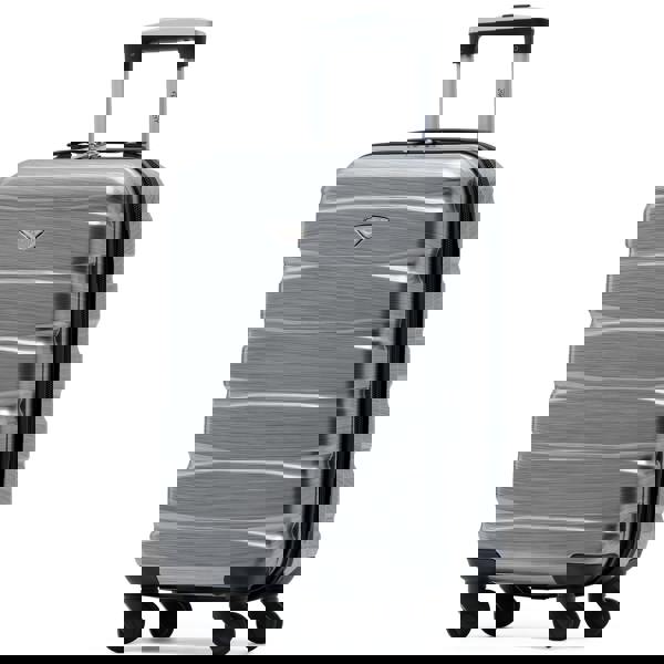 Flight Knight 55x35x20cm Cabin Carry Bag Hard Shell Suitcase 100+ Airline Approved