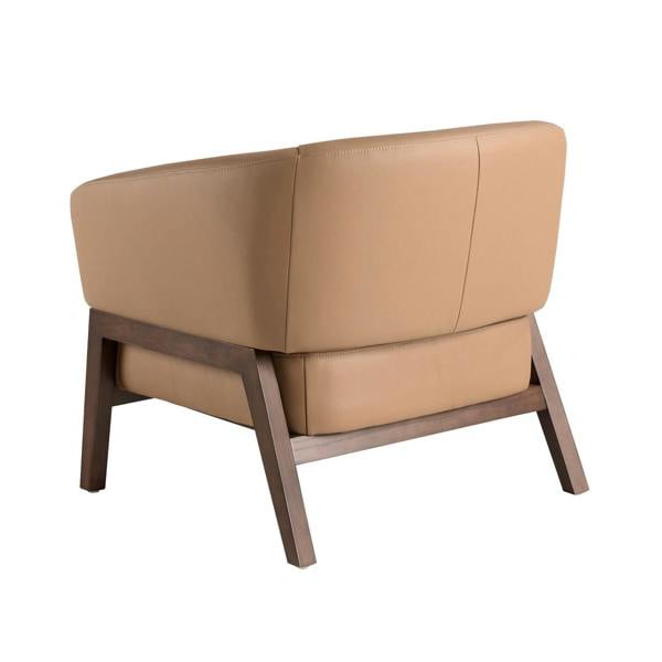 Angel Cerdá Brown Leather Armchair 5189