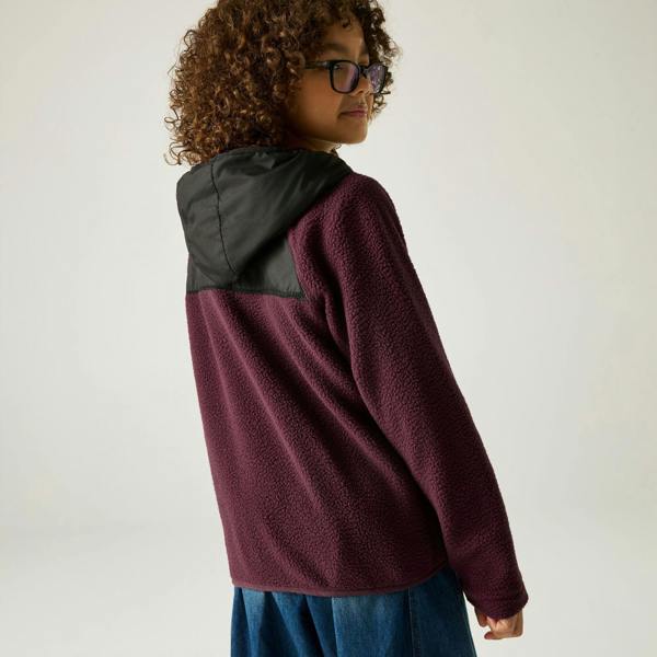 Regatta Childrens/Kids Munro Hybrid Jacket - Fig/Black - 