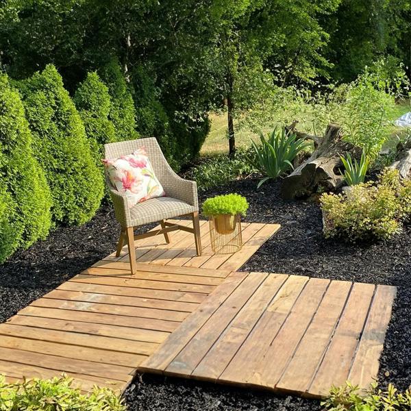 Nicoman Multy Deck Recycled Rubber Decking Plate
