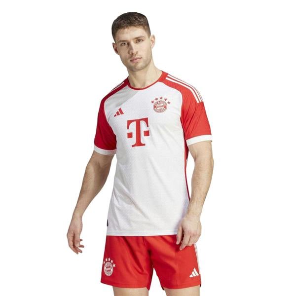 Adidas Mens 23/24 FC Bayern Munich Home Jersey - White - 