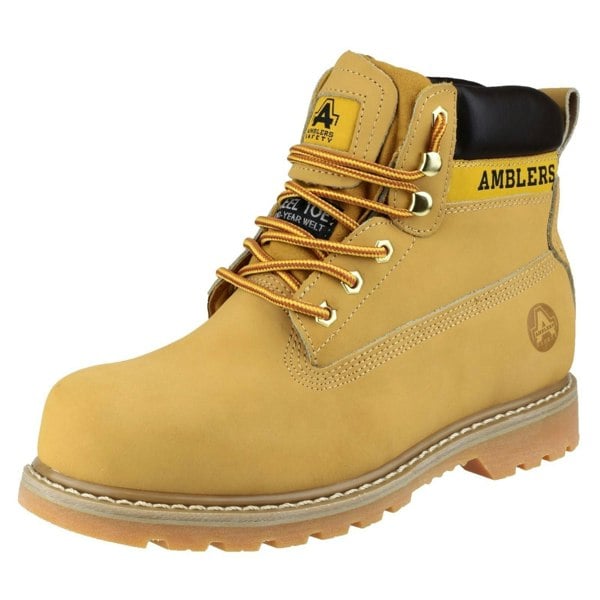 Amblers Safety FS7 Goodyear Welted Men's Safety Boots in Honey