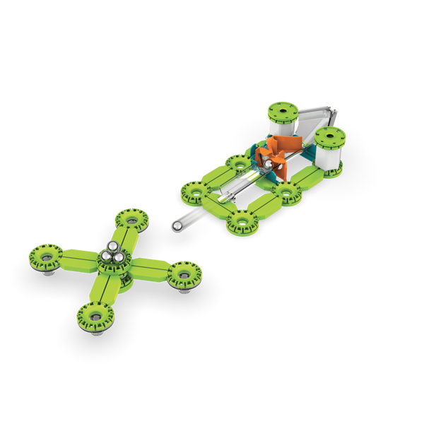 Geomag Mechanics Magnetic Challenge Goal! -96 Pieces