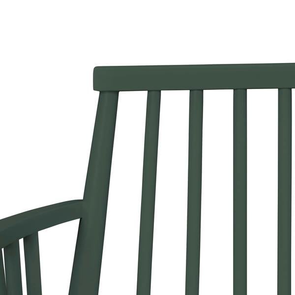 Statement Furniture Queensbury Bench with Back, Wooden Bench Seat