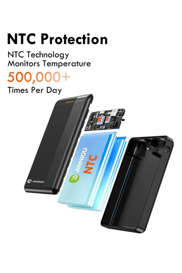 Anniou 10000 MAH Battery Power Bank