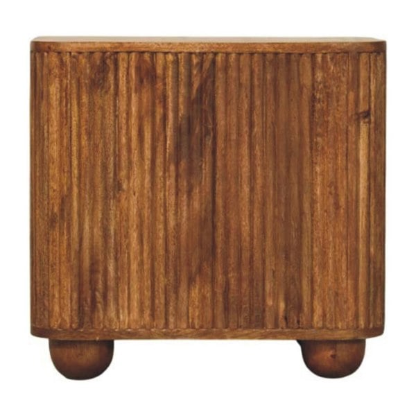 Artisan Furniture Solid Wood Solis Fluted Mini Sideboard