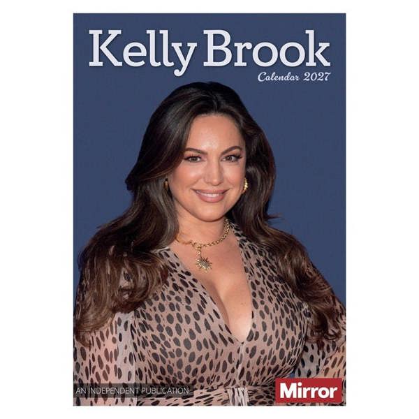 Kelly Brook A3 Calendar 2027, Wall Calendars, Month To View, Entertainment, Gift
