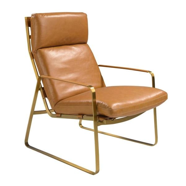 Angel Cerdá Camel Leather Armchair 5170