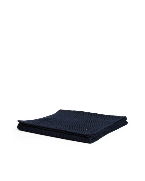 Tommy Hilfiger TH Flag Mens Pima Cotton Scarf - Space Blue