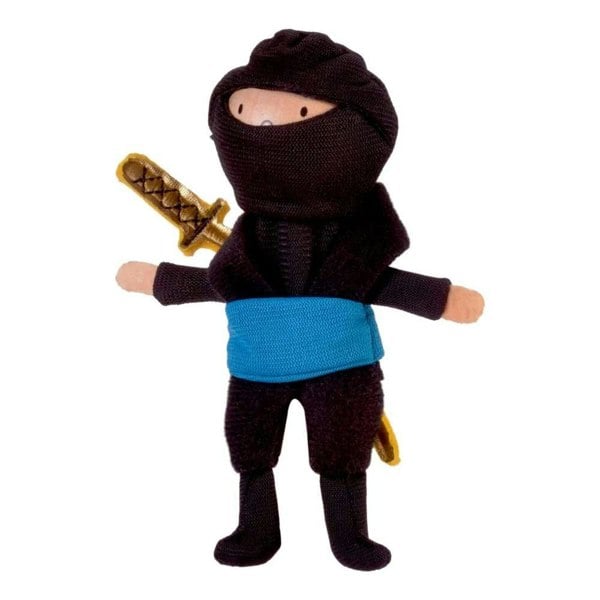 Fiesta Crafts Blue Ninja Finger Puppet