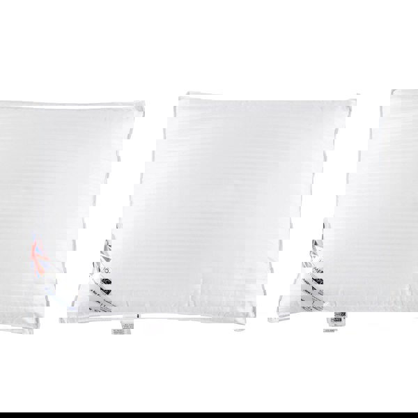 HOMESCAPES Air Flow Pillow Super Microfibre, 48 x 74 cm