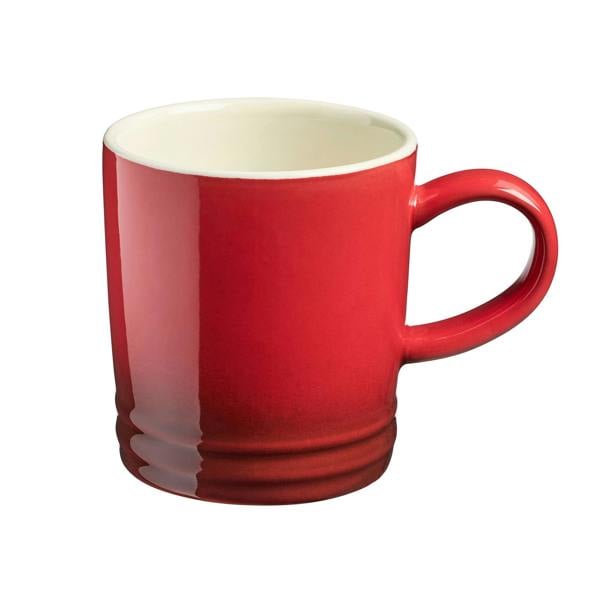 Cooks Professional 4 Piece Midi Coffee Mug Set | 240ml | Red