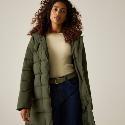 Regatta Womens/Ladies Nehiala Quilted Jacket - Dark Khaki