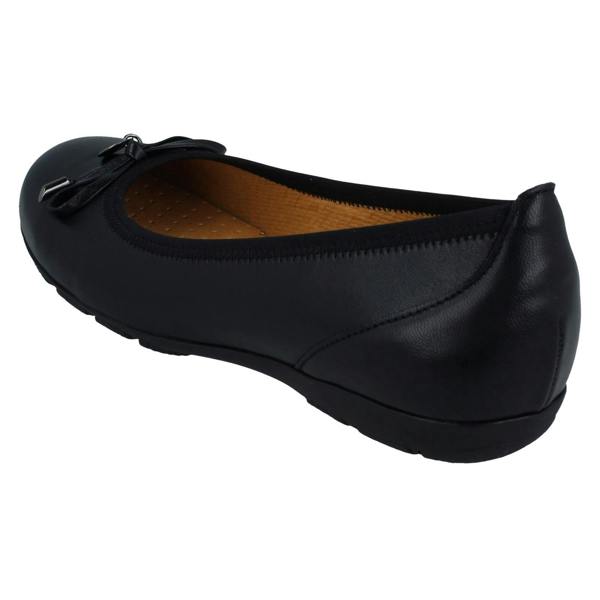 Gabor Ladies Gabor Ballet Pump Slip On Shoes With Bow Detail 54.164