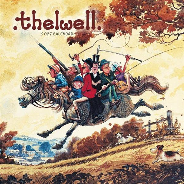 Thelwell Calendar 2027, Wall Calendars, Month To View, Humour, Gift
