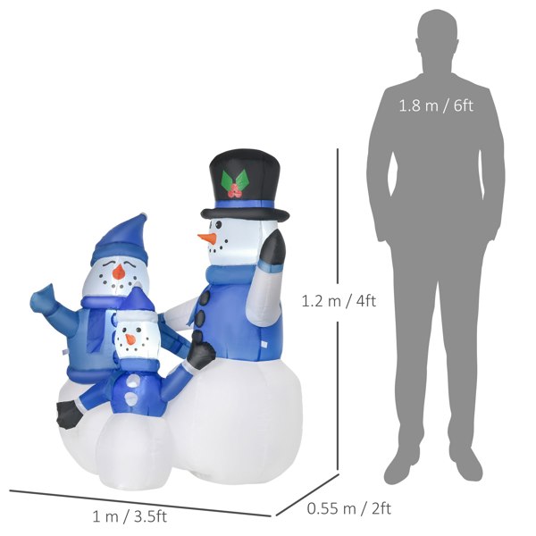 Inflatable Snowman
