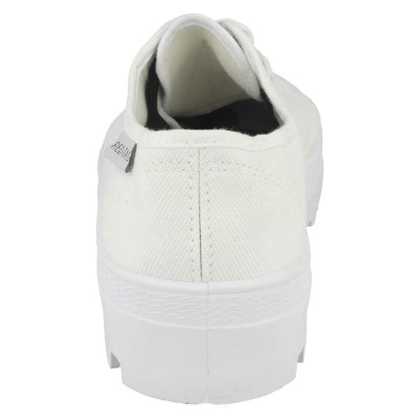 Red:Tag Ladies Red Tag Flat Lace Up Trainers